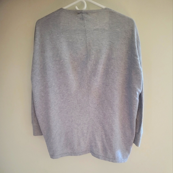 Old Navy Light Gray Open-Front Cardigan, Size Xs. - Picture 2 of 4